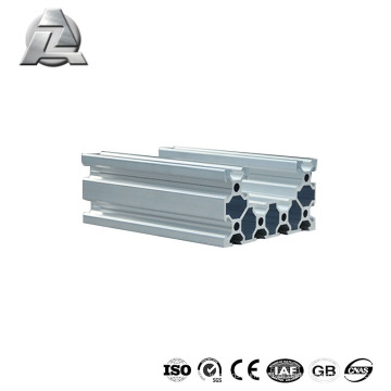 Anodização Preto 80 x 40 extrusão de alumínio c-beam trilho linear